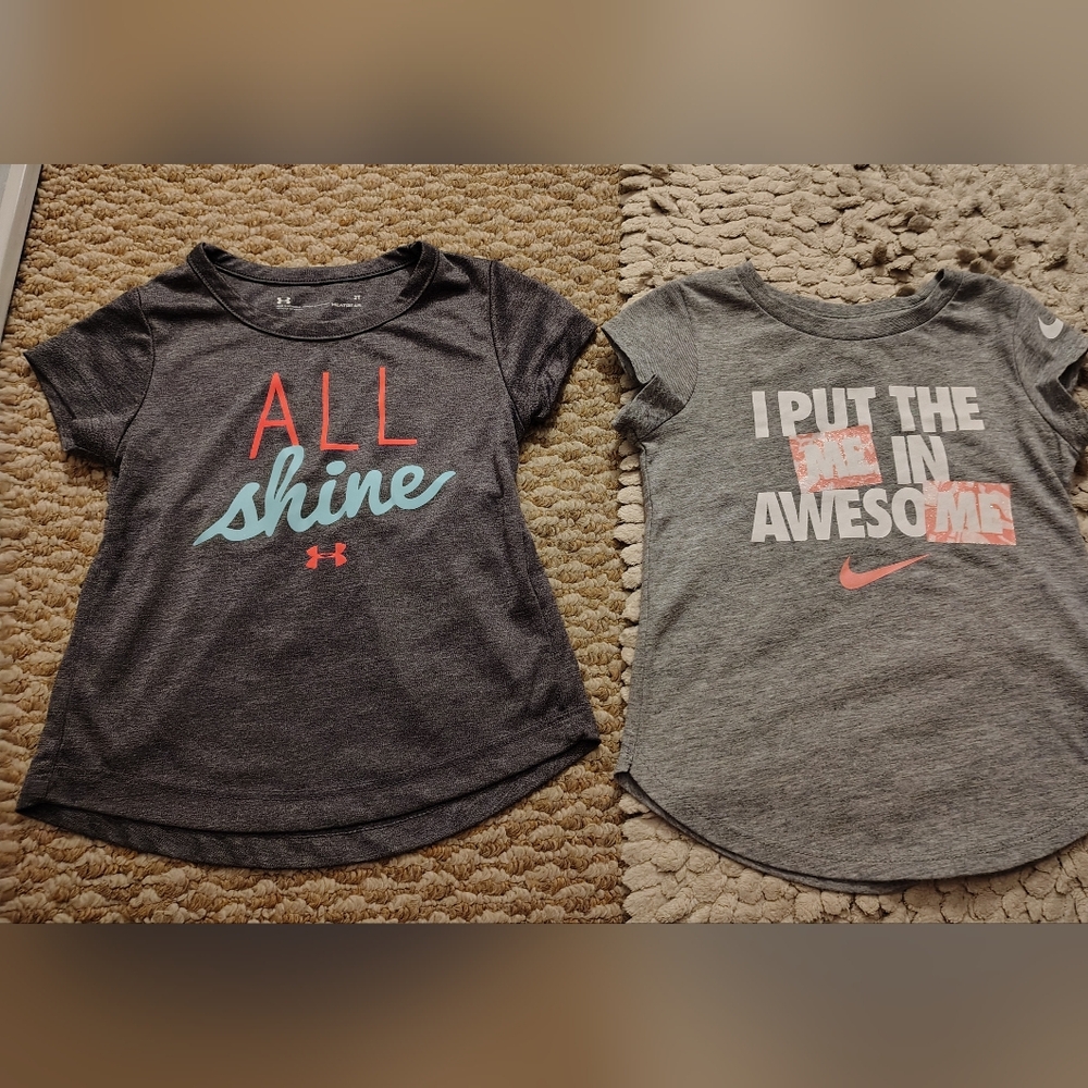 (2) Girl Tops